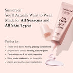 [Medicube] No Cast Just Glow Collagen Sunscreen | SPF 50 Broad Spectrum Face Sunscreen | Lightweight, Non-Sticky, Hydrating Formula | No White Cast or Residue | Peptide, Cica for Soothing & Natural Glow