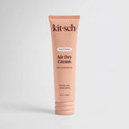 Kitsch Smoothing Air Dry Cream with Castor Oil - Vegan & Cruelty-Free Formula for Frizz-Free Styling - 5 Fl Oz / 148 Ml