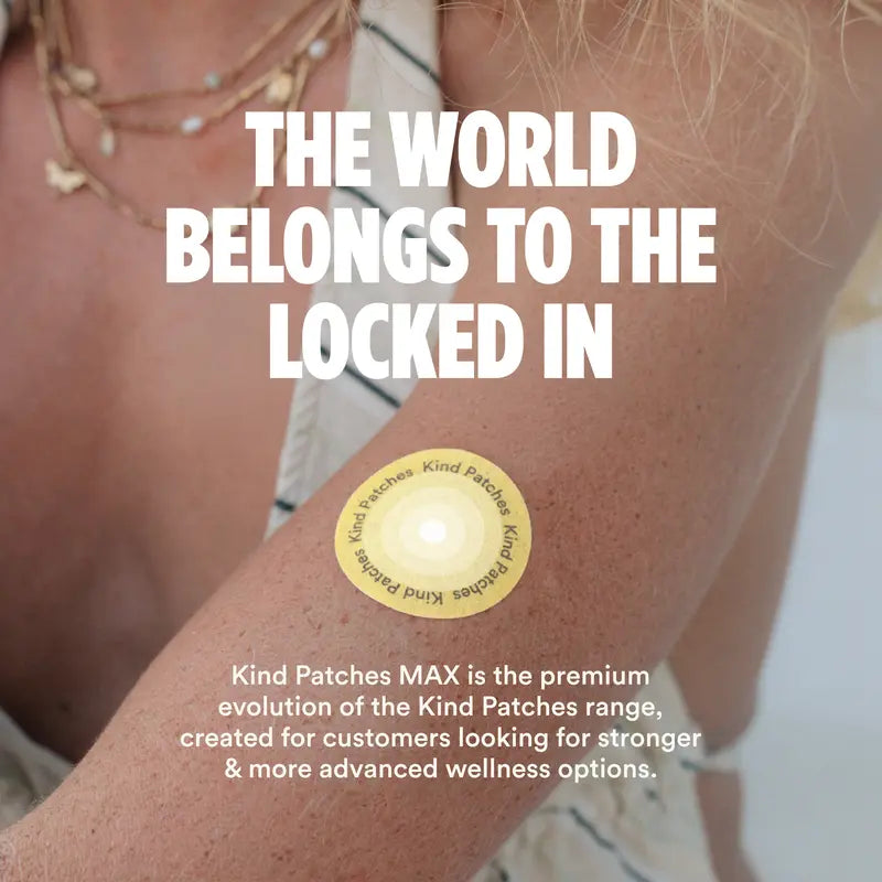 Unlock Your Energy Potential with Kind Patches | Energy MAX Mini Pack - 2 Premium Patches for Sustained Focus & Vitality!