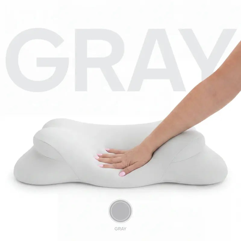 Mellow Sleep | Cloudalign Pillow + FREE Cooling Pillowcase - Ergonomic Cervical Pillow +Dual-Height Memory Foam with Cooling Pillowcase for Side Back & Stomach Sleepers Best Pillow 2025 Awarded