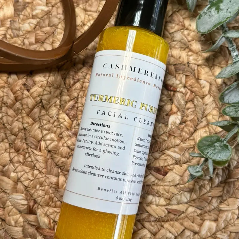 Turmeric Facial Cleanser Sensitive Skin Hydrating