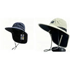Ultimate Unisex Breathable Sun Hat for Parents and Kids - Wide Brim with Neck Flap for UV Protection, Perfect for Hiking and Camping