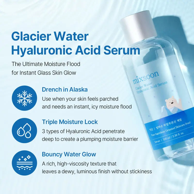 Mixsoon Hydration Full Care Set | Bean, Centella, Hyaluronic Acid, and Soybean Milk | 6-Step Daily Glass Skin Routine | Vegan-Certified Korean Skincare Collection