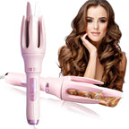 Revolutionary Automatic Hair Curler - 1.25" Styling Tool for Effortless Curls & Waves, Safe Anti-Scald Design, 4 Heat Settings, Quick Heating for Stunning Hairstyles