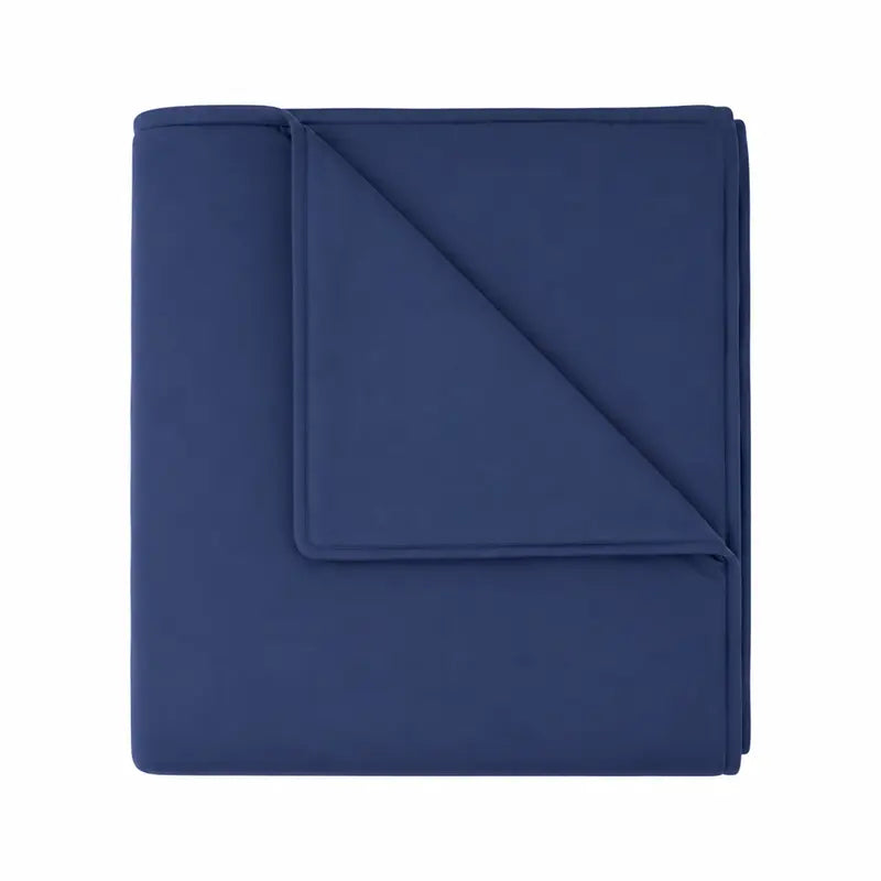 Mellow Sleep Cloudcool Cooling Comforter - Lightweight, Breathable, Dual-Sided Silk & Soft Knit for Instant Cool Relief