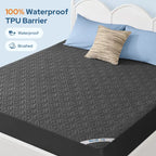 Transform Your Sleep with the BEDLORE Big Copper Coin Pattern Waterproof Mattress Protector – Soft, Dirt-Proof Fabric & Deep Pocket Fit for Ultimate Comfort!