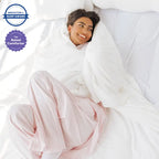 Mellow Sleep Cloudcool Cooling Comforter - Lightweight, Breathable, Dual-Sided Silk & Soft Knit for Instant Cool Relief