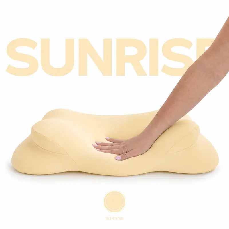 Mellow Sleep | Cloudalign Pillow + FREE Cooling Pillowcase - Ergonomic Cervical Pillow +Dual-Height Memory Foam with Cooling Pillowcase for Side Back & Stomach Sleepers Best Pillow 2025 Awarded