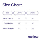 Mellow Sleep Cloudcool Cooling Comforter - Lightweight, Breathable, Dual-Sided Silk & Soft Knit for Instant Cool Relief