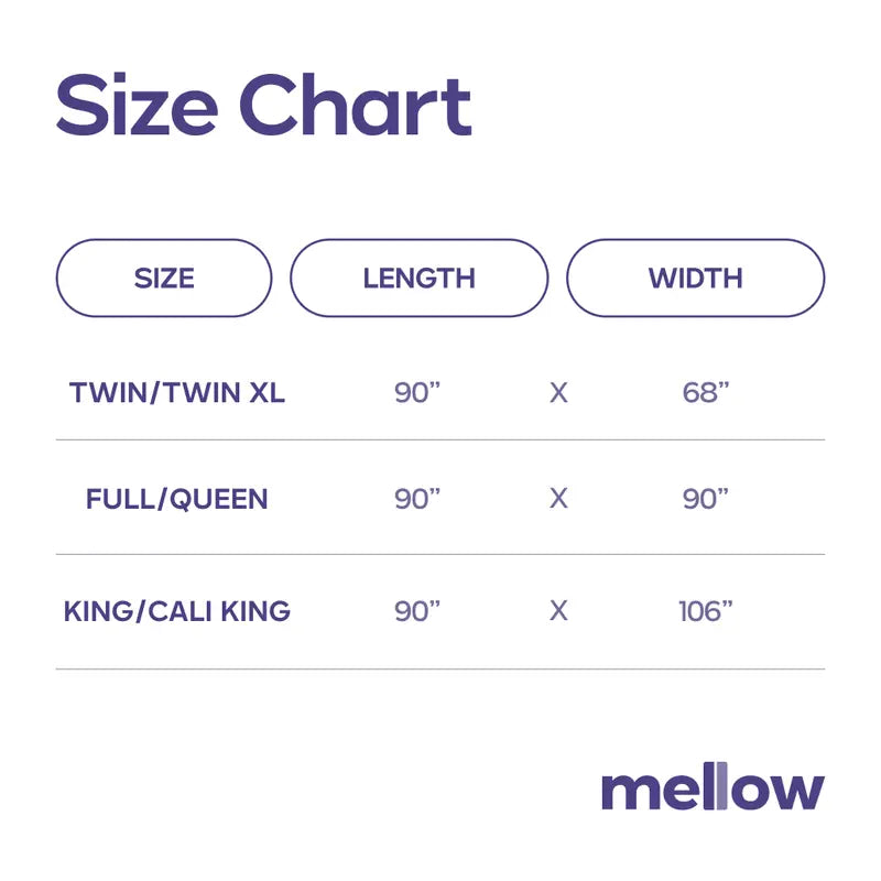 Mellow Sleep Cloudcool Cooling Comforter - Lightweight, Breathable, Dual-Sided Silk & Soft Knit for Instant Cool Relief