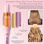 Revolutionary Automatic Hair Curler - 1.25" Styling Tool for Effortless Curls & Waves, Safe Anti-Scald Design, 4 Heat Settings, Quick Heating for Stunning Hairstyles