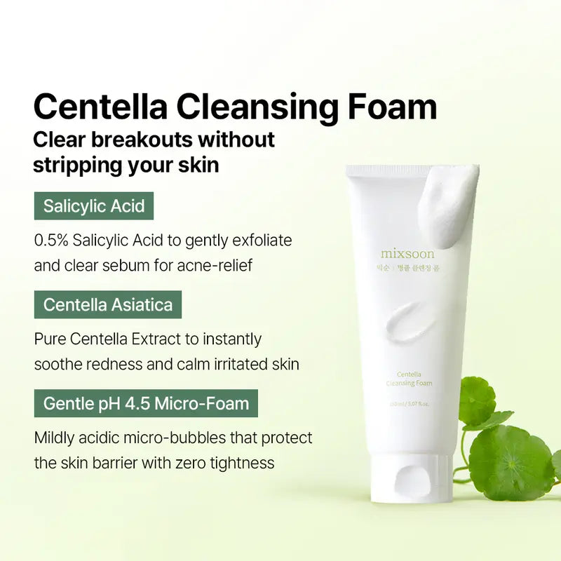 Mixsoon Hydration Full Care Set | Bean, Centella, Hyaluronic Acid, and Soybean Milk | 6-Step Daily Glass Skin Routine | Vegan-Certified Korean Skincare Collection