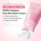 Revitalize Your Skin with Medicube's PDRN Collagen Gua Sha Neck Wrinkle Cream – Firming & Contouring Massage Cream with Built-In Gua Sha Massager for Youthful-Looking Skin