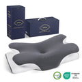 Vipfree Pro 2.0 Cooling Memory Neck Pillow, Adjustable Ergonomic Memory Foam Neck Pillows, Cervical Support