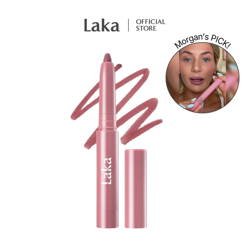 [Laka] Easy Glide Lip Liner — Creamy, Blendable Color with Smooth Application