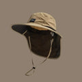 Ultimate Unisex Breathable Sun Hat for Parents and Kids - Wide Brim with Neck Flap for UV Protection, Perfect for Hiking and Camping