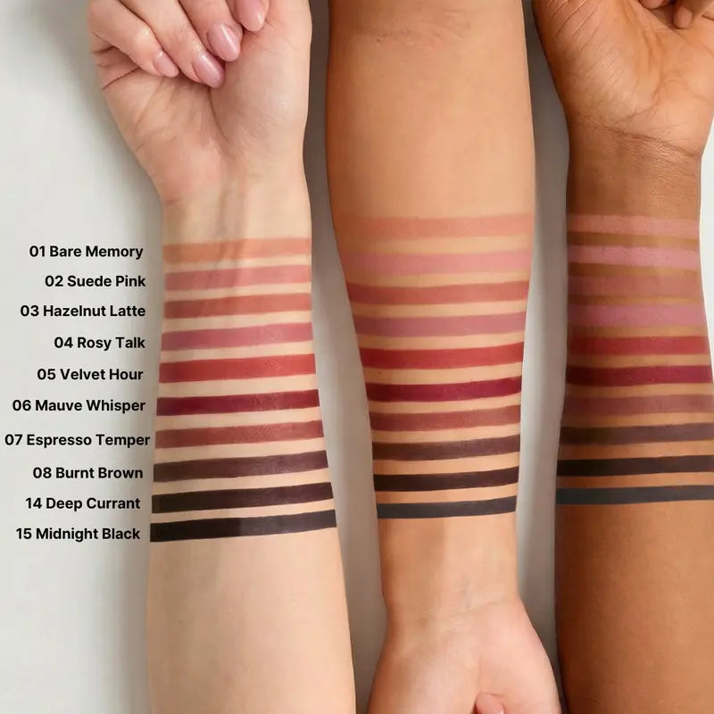 [Laka] Easy Glide Lip Liner — Creamy, Blendable Color with Smooth Application