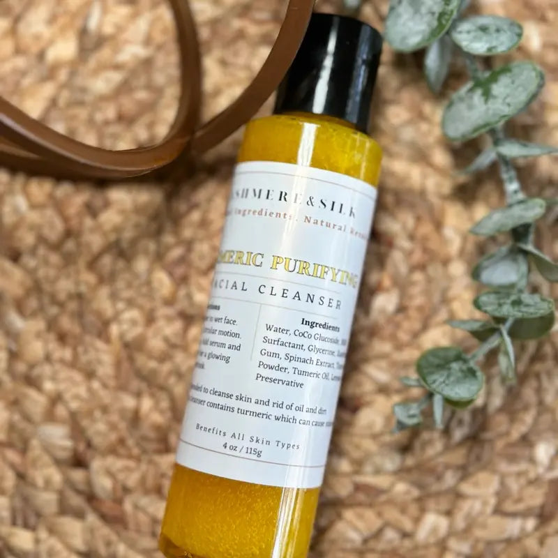 Turmeric Facial Cleanser Sensitive Skin Hydrating