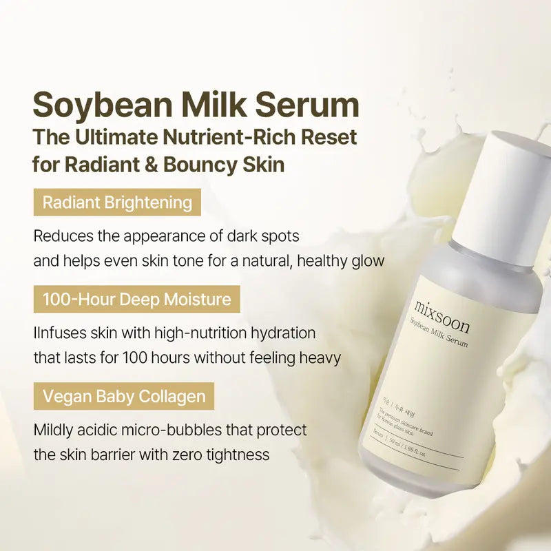Mixsoon Hydration Full Care Set | Bean, Centella, Hyaluronic Acid, and Soybean Milk | 6-Step Daily Glass Skin Routine | Vegan-Certified Korean Skincare Collection