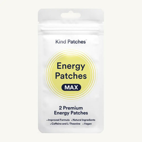 Unlock Your Energy Potential with Kind Patches | Energy MAX Mini Pack - 2 Premium Patches for Sustained Focus & Vitality!