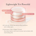 [Medicube] Triple Collagen Cream (Collagen+Hyaluronic Acid+Niacinamide+Shea Butter) L Hydrating Moisturizer