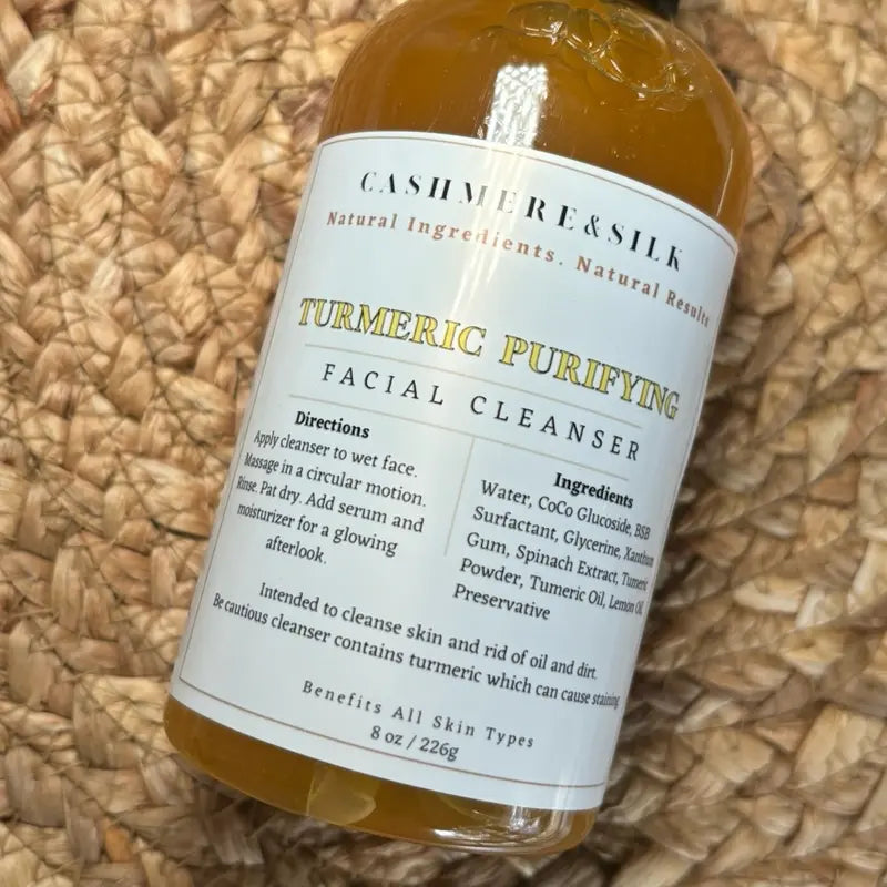 Turmeric Facial Cleanser Sensitive Skin Hydrating