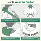 Revolutionary Electric Bionic Hand Massager - 3D Kneading & Heating for Ultimate Neck and Shoulder Relief, Portable & Rechargeable with Adjustable Speed Control
